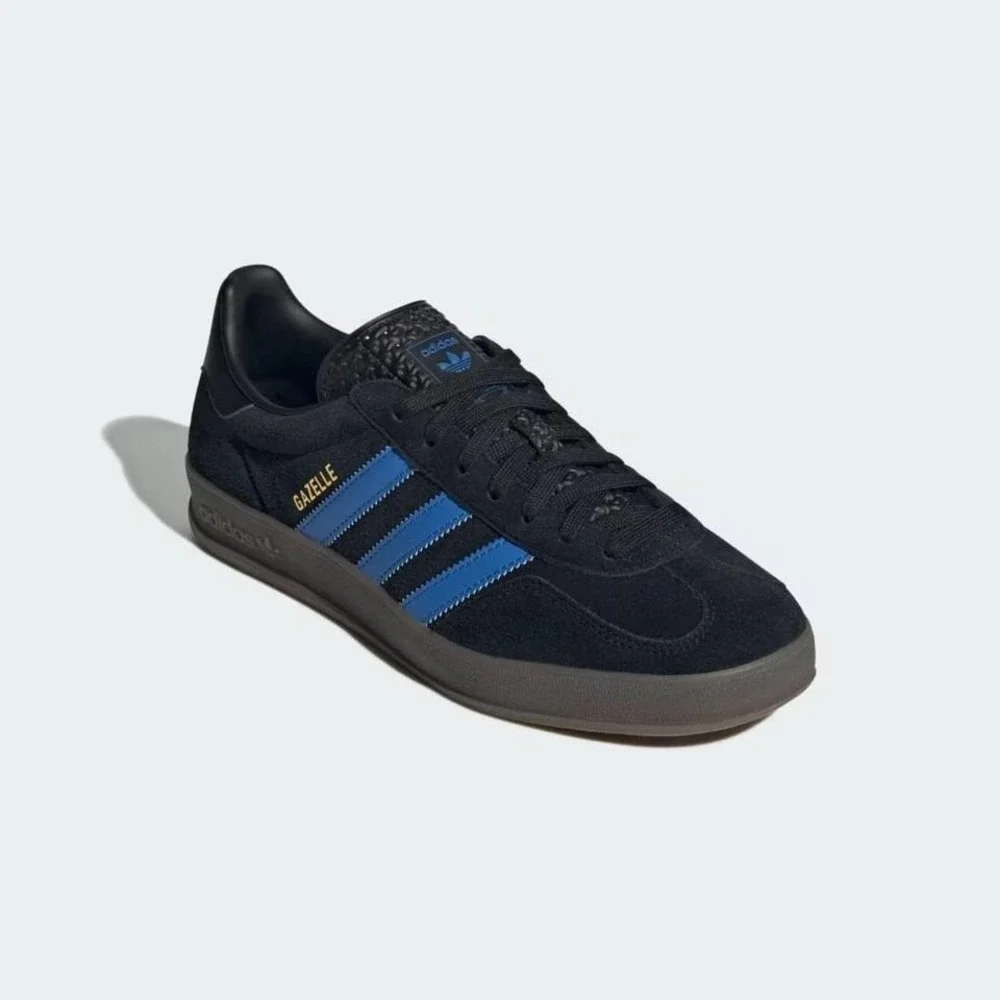 9M / 10W - [NEW] Men's adidas‎ Gazelle Indoor Shoes 'Black' JQ2692